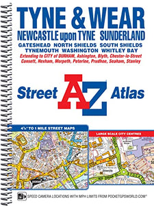 Tyne and Wear A-Z Street Atlas (spiral) 