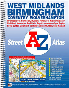 West Midlands A-Z Street Atlas (spiral) 