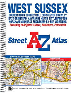 West Sussex A-Z Street Atlas 