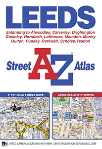 Leeds A-Z Street Atlas (paperback) 