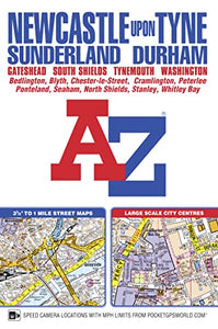 Newcastle upon Tyne A-Z Street Atlas (paperback) 