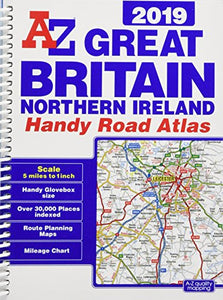 Great Britain Handy Road Atlas 2019 (A5 Spiral) 