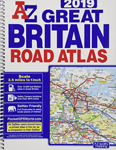 Great Britain Road Atlas 2019 (A4 Spiral) 