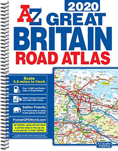 Great Britain Road Atlas 2020 (A4 Spiral) 