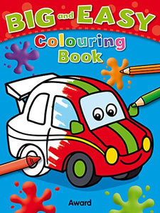 Big & Easy Colouring Books: Car 