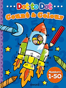 Dot to Dot Count and Colour 1 to 50 