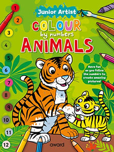 Junior Artist Colour By Numbers: Animals 