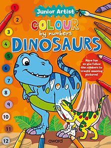 Junior Artist Colour By Numbers: Dinosaurs 