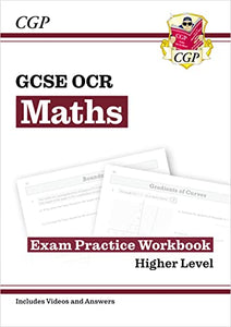 GCSE Maths OCR Exam Practice Workbook: Higher - includes Video Solutions and Answers 