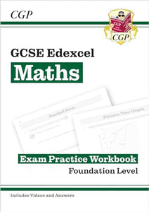 GCSE Maths Edexcel Exam Practice Workbook: Foundation - includes Video Solutions and Answers 