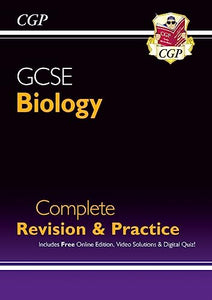 GCSE Biology Complete Revision & Practice includes Online Ed, Videos & Quizzes 