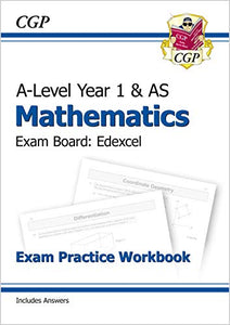 AS-Level Maths Edexcel Exam Practice Workbook (includes Answers) 