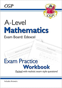 A-Level Maths Edexcel Exam Practice Workbook (includes Answers) 