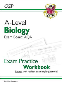 A-Level Biology: AQA Year 1 & 2 Exam Practice Workbook - includes Answers 