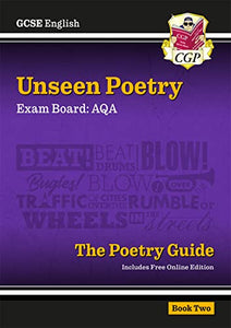 GCSE English AQA Unseen Poetry Guide - Book 2 includes Online Edition 