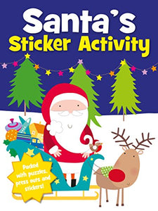 Santa's Christmas Sticker Activity 