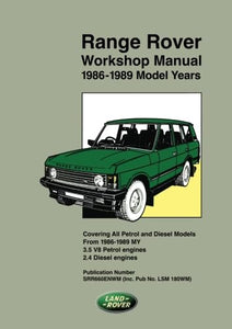 Range Rover Petrol & DSL 86-89 Wsm 