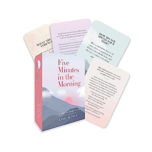 Five Minutes in the Morning: A Focus Card Deck 