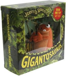 Gigantosaurus book and plush 