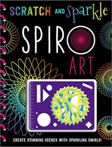 Scratch and Sparkle Spiro Art 