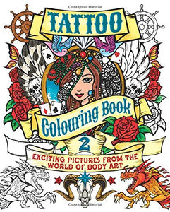 Tattoo Colouring Book 2 