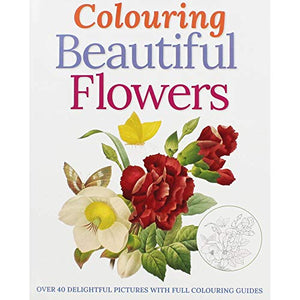 Colouring Beautiful Flowers 