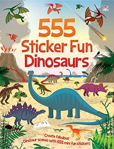 555 Sticker Fun - Dinosaurs Activity Book 