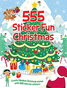 555 Sticker Fun - Christmas Activity Book 