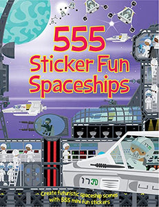 555 Sticker Fun - Spaceships Activity Book 