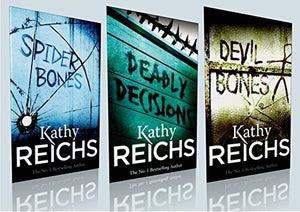 KATHY REICHS COLLECTION Box Set * Three suspenseful thriller novels from the Sunday Times bestselling author * Titles included: 1) Spider Bones 2) Deadly Decisions 3) Devil Bones (Brand New, Sealed Box) (RRP: £23.97) 