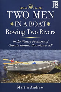 Two Men in a Boat Rowing Two Rivers 