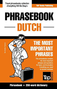 English-Dutch phrasebook and 250-word mini dictionary 