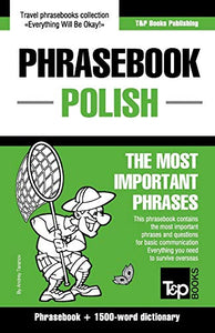 English-Polish phrasebook and 1500-word dictionary 