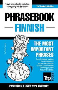 English-Finnish phrasebook and 3000-word topical vocabulary 