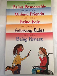 Citizenship Cassie Mayer Collection -5 books- Being Fair,Being Responsible, Being Honest,Following rules,making Friends 