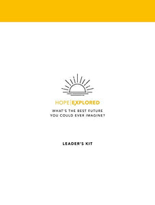 Hope Explored Leader's Kit 