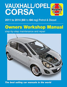 Vauxhall/Opel Corsa petrol & diesel (11-14) 60 to 64 Haynes Repair Manual 