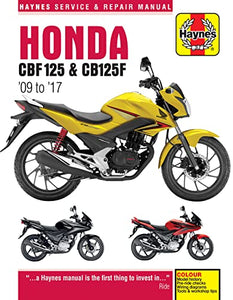 Honda CBF125 & CB125F ('09 To '17) 