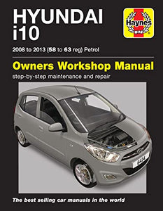 Hyundai i10 petrol ('08-'13) 58 to 63 