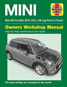 Mini Petrol & Diesel (Mar '14 - '18) Haynes Repair Manual 