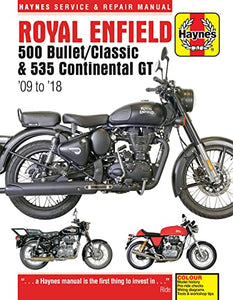 Royal Enfield Bullet and Continental GT Service & Repair Manual (2009 to 2018) 