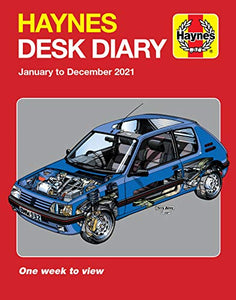 Haynes 2021 Desk Diary 