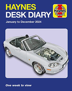 Haynes 2024 Desk Diary 