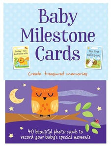 Baby Milestone Cards 