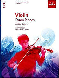 Violin Exam Pieces 2020-2023, ABRSM Grade 5, Score & Part 