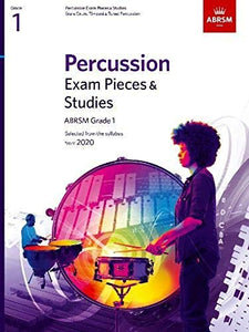 Percussion Exam Pieces & Studies, ABRSM Grade 1 