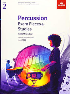 Percussion Exam Pieces & Studies, ABRSM Grade 2 