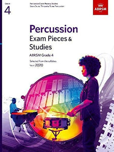 Percussion Exam Pieces & Studies, ABRSM Grade 4 