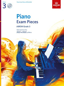 Piano Exam Pieces 2021 & 2022, ABRSM Grade 3, with CD 