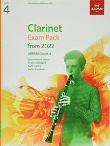 Clarinet Exam Pack from 2022, ABRSM Grade 4 